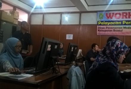 PELATIHAN SID DARI DISKOMINFO KAB BANTUL