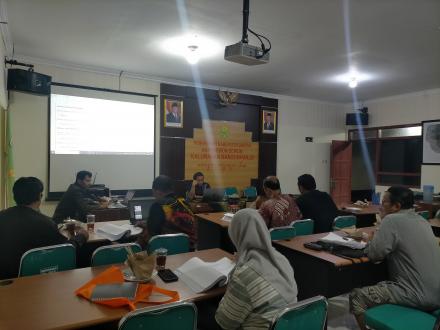 Rapat Pencermatan Potensi Seni Budaya di Bangunharjo