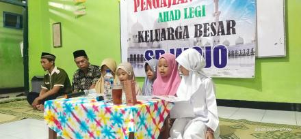 Lurah Bangunharjo Sampaikan Tausiyah Pendidikan dalam Pengajian Rutin Ahad Legi di SD Negeri Wojo
