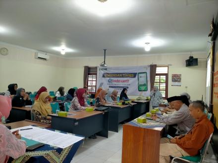 Bimtek Pendataan Sosial Ekonomi Menggunakan SIPEDET CANTIK di Kalurahan Bangunharjo