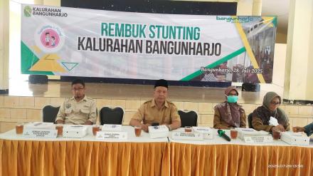 Rembuk Stunting Kalurahan Bangunharjo Tahun 2025