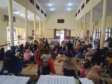 56 Hari Menjaga Tumbuh Kembang Balita, Bangunharjo Lanjutkan Program PMT Periode Kedua